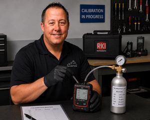RKI Gas Monitor Calibration